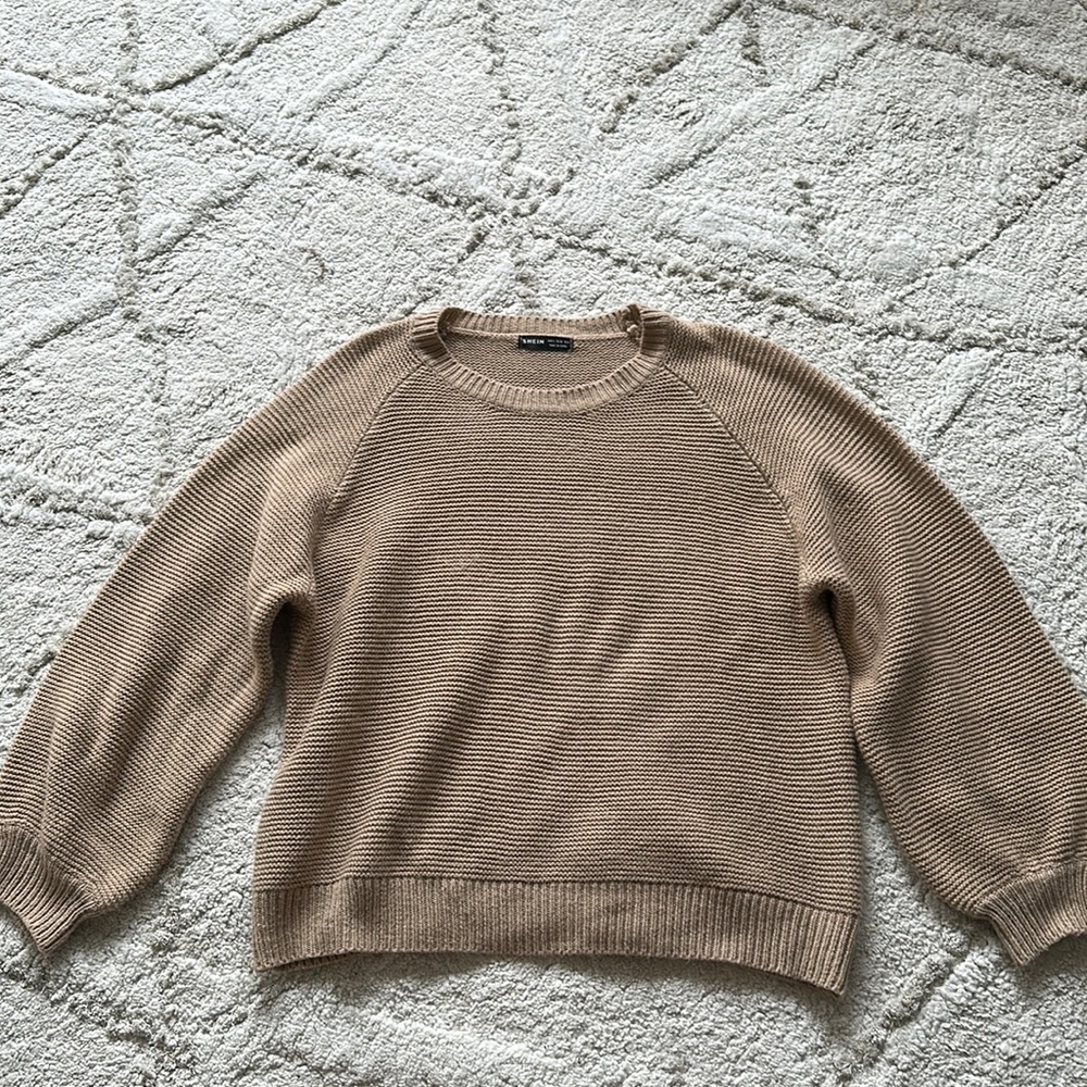 Tan sweater